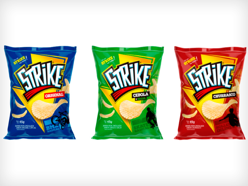 Strike Batata Frita Ondulada