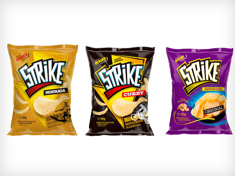 Strike Batata Frita Ondulada