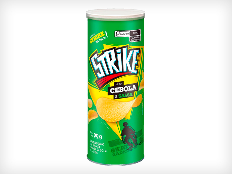 Strike Batata Tubo Cebola e Salsa