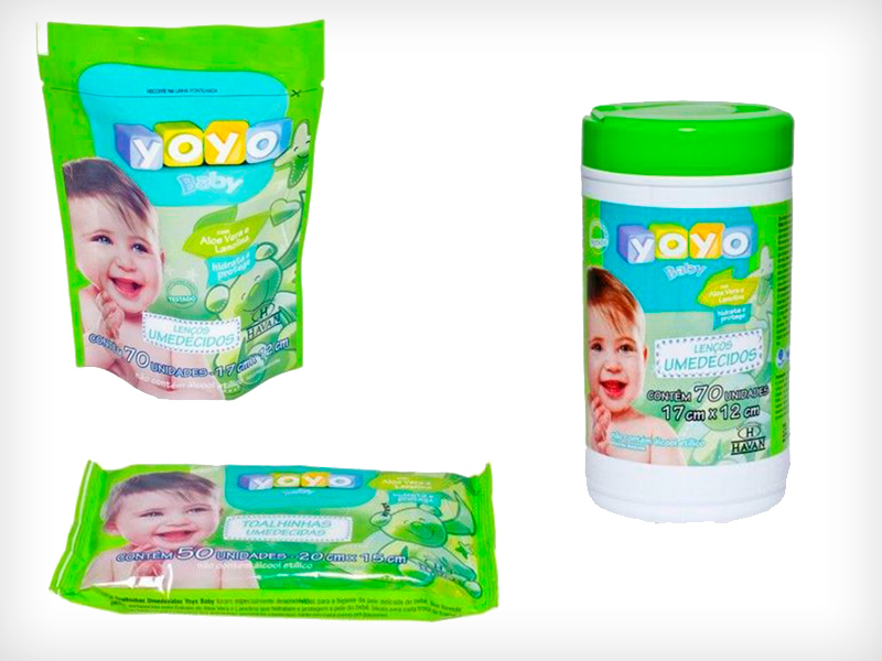 YOYO Baby Lenços Umedecidos