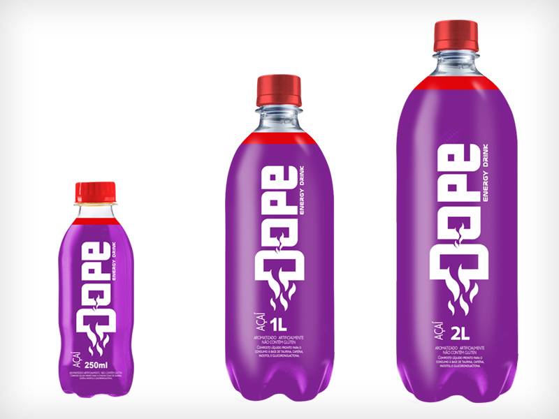 GLOBAL MARCAS - DOPE - Dope Energy Drink sabores: Regular, Açaí ...